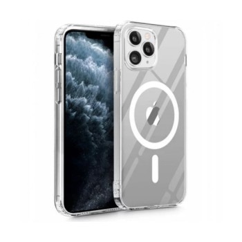 Θήκη Σιλικόνης Tech-Protect Magmat Magsafe για iPhone 11 Pro - Διάφανο