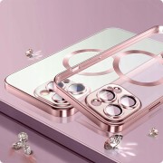 Θήκη Σιλικόνης Tech-Protect Magshine Magsafe για iPhone 12 - Rose Gold