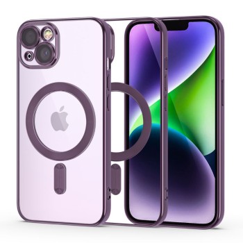 Θήκη Σιλικόνης Tech-Protect Magshine Magsafe για iPhone 14 - Purple