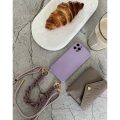 Θήκη Σιλικόνης με λουράκι Tech-Protect Icon Chain για iPhone 12 Pro - Violet
