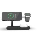 Tech Protect A12 3IN1 Magnetic Magsafe Wireless Charger - Black