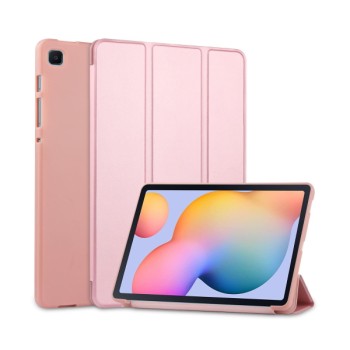 Θήκη Book-Tech Protect Smartcase για Samsung Galaxy Tab S6 Lite 10.4 2020/2022 - Rose Gold