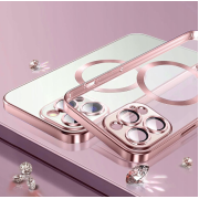 Θήκη Σιλικόνης Tech-Protect Magshine Magsafe για iPhone 11 - Rose Gold 