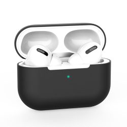 Θήκη Σιλικόνης Tech Protect Icon  για Apple AirPods Pro 1/2 ( Χωρίς Lanyard & Speakers ) - Black 