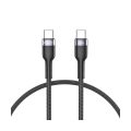 Καλώδιο Φόρτισης Tech-Protect USB-C male σε USB-C male 0.25m - Black 