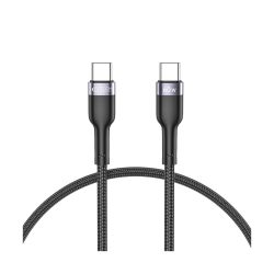 Καλώδιο Φόρτισης Tech-Protect USB-C male σε USB-C male 0.25m - Black 