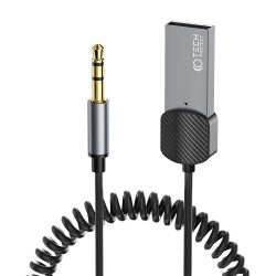 Αντάπτορας Tech-Protect Bluetooth 5.0 Audio Adapter AUX -  Grey