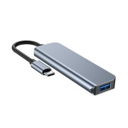 Αντάπτορας Tech-Protect V1-HUB 4in1 - Grey 