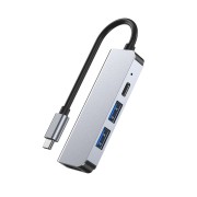 Αντάπτορας Tech-Protect V2-HUB 4in1 - Grey 