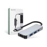 Αντάπτορας Tech-Protect V2-HUB 4in1 - Grey 