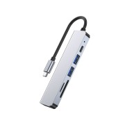 Αντάπτορας Tech-Protect V4-HUB 6in1 - Grey 