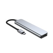 Αντάπτορας Tech-Protect V4-HUB 6in1 - Grey 