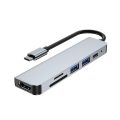 Αντάπτορας Tech-Protect V4-HUB 6in1 - Grey 