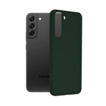 Σκληρή Θήκη Σιλικόνης Techsuit Glaze Series για Samsung S22 Plus 5G - Dark Green