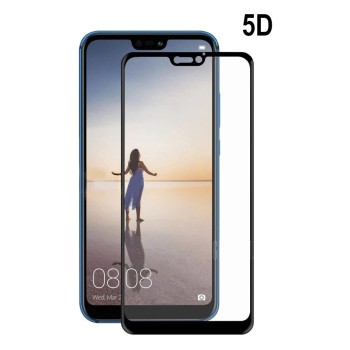 Tempered Glass Roar Full Cover Full Glue 5D 9H 0.3mm για Huawei P20