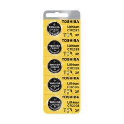 Αλκαλικές Μπαταρίες Toshiba CR2025 1 τμχ