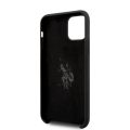 Σκληρή Θήκη U.S. Polo Big Horse Silicone Cover for iPhone 11 Pro - Black