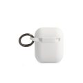 Θήκη Σιλικόνης U.S. POLO ASSN. Horses Flag για Apple AirPods 1/2 - White 