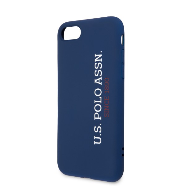 Θήκη U.S. Polo Polo Silicone Cover iPhone 8/7/SE 2020/SE 2022 - Blue