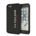 Θήκη U.S. Polo Polo Silicone Cover iPhone 8/7/SE 2020/SE 2022 - Black