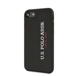 Θήκη U.S. Polo Polo Silicone Cover iPhone 8/7/SE 2020/SE 2022 - Black