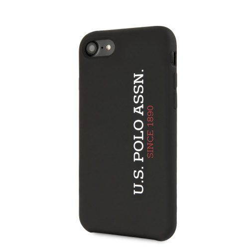 Θήκη U.S. Polo Polo Silicone Cover iPhone 8/7/SE 2020/SE 2022 - Black