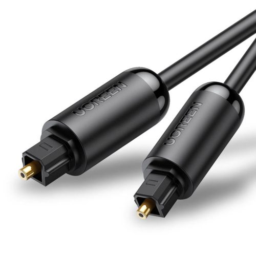 UGREEN AV122 Toslink Audio optical cable, aluminium, 3m - Black