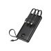 PowerBank Veger C20 20000mAh με 4 Ενσωματωμένα Καλώδια - Black 