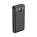 PowerBank Veger VP3008PD 30000mAh 20W με 4 Θύρες Υποδοχής και LED Display - Black 