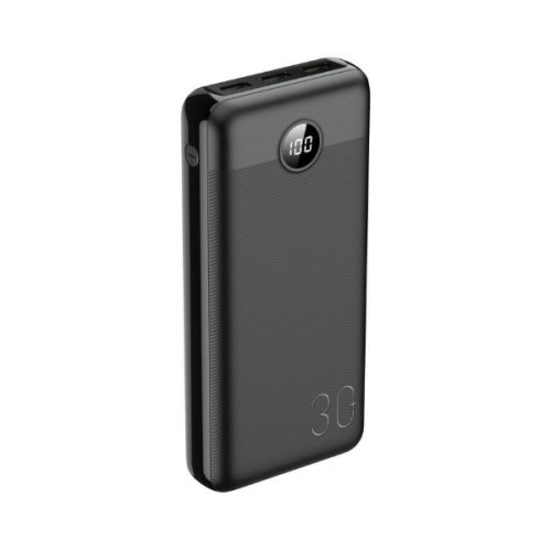 PowerBank Veger VP3008PD 30000mAh 20W με 4 Θύρες Υποδοχής και LED Display - Black 