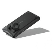 PowerBank Veger 10000mAh 22.5W με  Θύρα Υποδοχής USB-A και 1 Θύρα USB-C  - Black