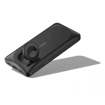 PowerBank Veger 10000mAh 22.5W με  Θύρα Υποδοχής USB-A και 1 Θύρα USB-C  - Black
