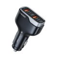 Φορτιστής Αυτοκινήτου Veger 66W με Fast Charging με 2 Θύρες USB και 2 Θύρες Type C  - Black