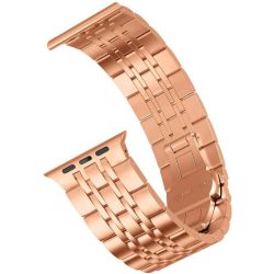 WiWU Seven Beads Steel Bracelet Apple Watch 42/44/45/46/49mm - Bronze