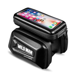 Wildman Hardpouch Bike Water Resistant Mount Case ”XL” - Black