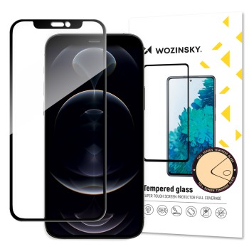 Tempered Glass Wozinsky Full Glue 5D 9H για Apple iPhone 13/ 13 Pro/ 14 - Black