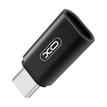 Αντάπτορας XO  USB-C (Male) σε micro USB (Female) - Black