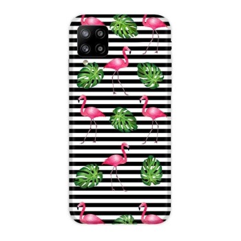 Θήκη Σιλικόνης CaseGadget Overprint Flamingos για Samsung Galaxy A42 