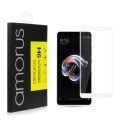 Tempered Glass Amorus Full Cover Full Glue Silk Print 9H για Xiaomi Redmi Note 5/5 PRO - White