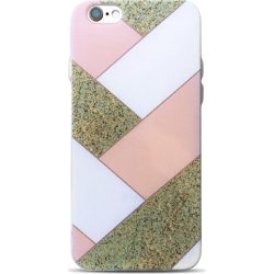 Θήκη Σιλικόνης iNos Art Theme Gold & White για iPhone 8/7/SE 2020/SE 2022