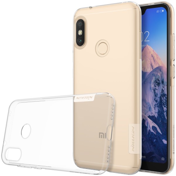 Θήκη Σιλικόνης Nilkin Nature Soft 0.6mm για Xiaomi Mi A2 Lite(Redmi 6 Pro) - Διάφανη