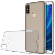 Θήκη Σιλικόνης Nillkin Nature Soft 0.6mm για Xiaomi Mi A2/6X - Διάφανη Γκρι