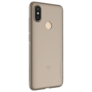 Θήκη Σιλικόνης Nillkin Nature Soft 0.6mm για Xiaomi Mi A2/6X - Διάφανη Γκρι