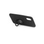 Θήκη Σιλικόνης με Δαχτυλίδι για Huawei P Smart 2021 - Black