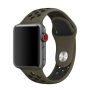 WiWU Λουράκι Dual Color Sport Apple Watch 42/44/45/46/49mm - Khaki/Black