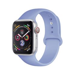 WiWU Λουράκι Elastic Rubber Silicone Apple Watch 42/44/45/46/49mm - Lilac Blue