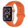 WiWU Λουράκι Elastic Rubber Silicone Apple Watch 38/40/41mm - Orange 