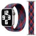 WiWU Λουράκι Braided Stretchy για Apple Watch 42/44/45/46/49mm (Size: M) - Black Red Blue