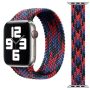 WiWU Λουράκι Braided Stretchy για Apple Watch 42/44/45/46/49mm (Size: M) - Black Red Blue