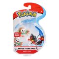 Pokémon Battle Figure Set – Rowlet & Litten 2-Pack